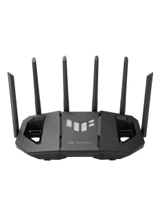 ASUS 90IG0A30-MO9C00 router inalámbrico 2.5 Gigabit Ethernet Tribanda (2.4 GHz   5 GHz   6 GHz) Negro