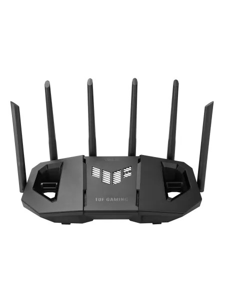 ASUS 90IG0A30-MO9C00 router inalámbrico 2.5 Gigabit Ethernet Tribanda (2.4 GHz   5 GHz   6 GHz) Negro