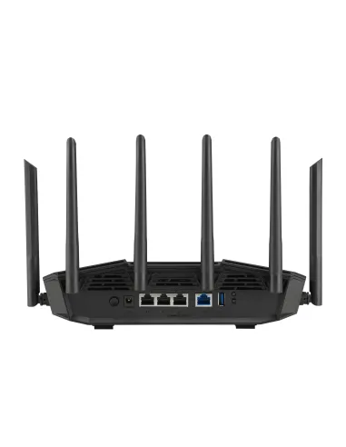 ASUS 90IG0A30-MO9C00 router inalámbrico 2.5 Gigabit Ethernet Tribanda (2.4 GHz   5 GHz   6 GHz) Negro