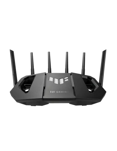 ASUS 90IG0A30-MO9C00 router inalámbrico 2.5 Gigabit Ethernet Tribanda (2.4 GHz   5 GHz   6 GHz) Negro