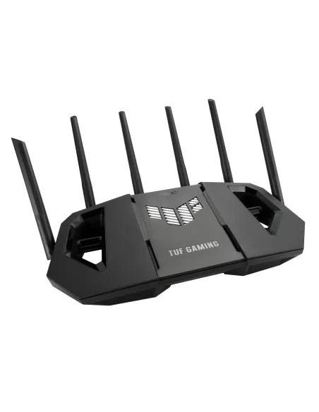 ASUS 90IG0A30-MO9C00 router inalámbrico 2.5 Gigabit Ethernet Tribanda (2.4 GHz   5 GHz   6 GHz) Negro
