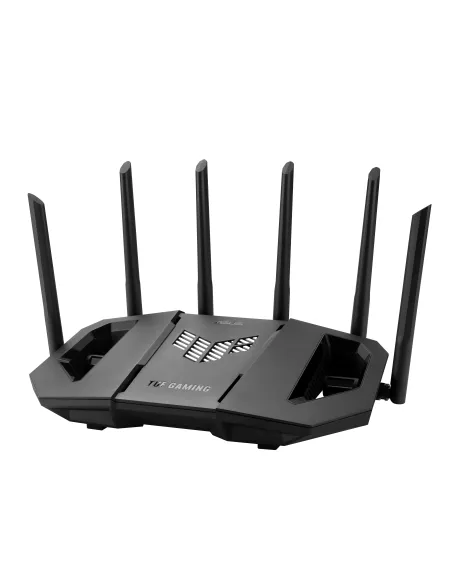 ASUS 90IG0A30-MO9C00 router inalámbrico 2.5 Gigabit Ethernet Tribanda (2.4 GHz   5 GHz   6 GHz) Negro