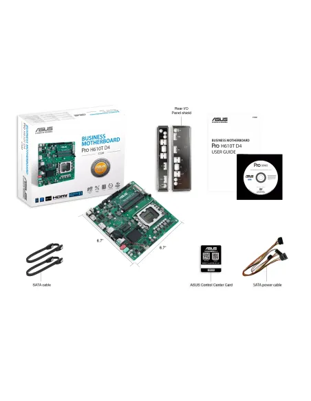 ASUS Pro H610T D4-CSM Intel H610 LGA 1700 mini ITX