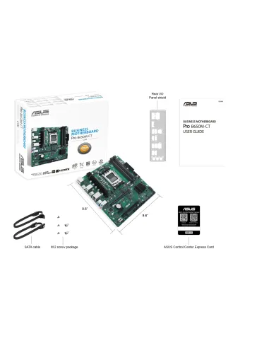 ASUS PRO B650M-CT-CSM AMD B650 Zócalo AM5 micro ATX