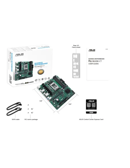 ASUS PRO B650M-CT-CSM AMD B650 Zócalo AM5 micro ATX