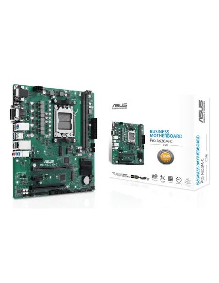 ASUS PRO A620M-C-CSM AMD A620 Zócalo AM5 micro ATX
