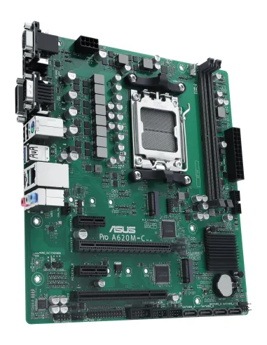 ASUS PRO A620M-C-CSM AMD A620 Zócalo AM5 micro ATX
