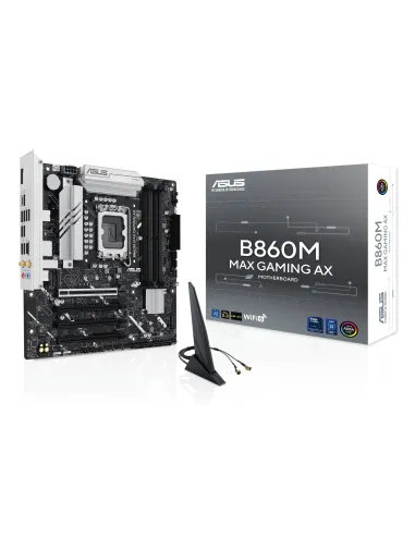 ASUS B860M MAX GAMING AX Intel B860 LGA 1851 (Socket V1) micro ATX
