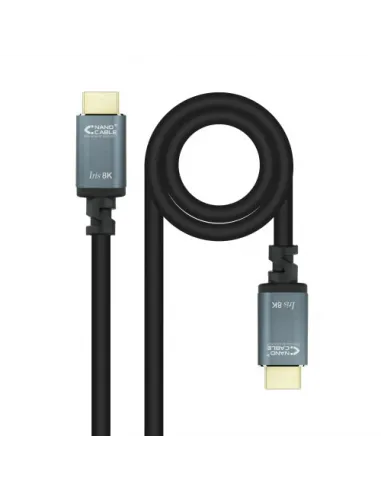 Nanocable Cable HDMI 2.1 IRIS 8K A/M-A/M, Negro, 10 Metros