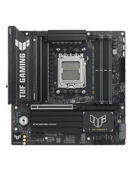ASUS TUF GAMING B850M-PLUS WIFI7 AMD B850 Zócalo AM5 micro ATX ASUS TUF GAMING B850M-PLUS WIFI7 AMD B850 Zócalo AM5 micro ATX
