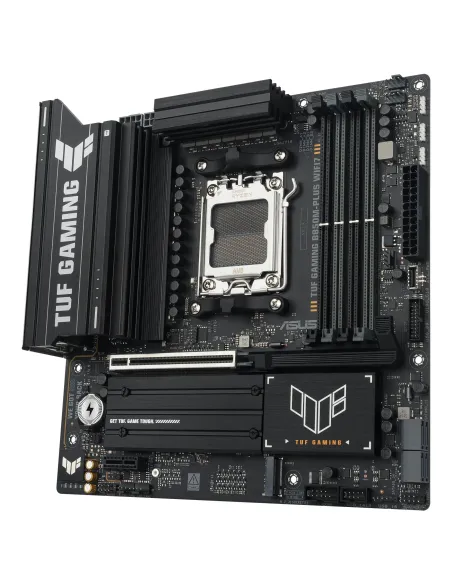 ASUS TUF GAMING B850M-PLUS WIFI7 AMD B850 Zócalo AM5 micro ATX ASUS TUF GAMING B850M-PLUS WIFI7 AMD B850 Zócalo AM5 micro ATX