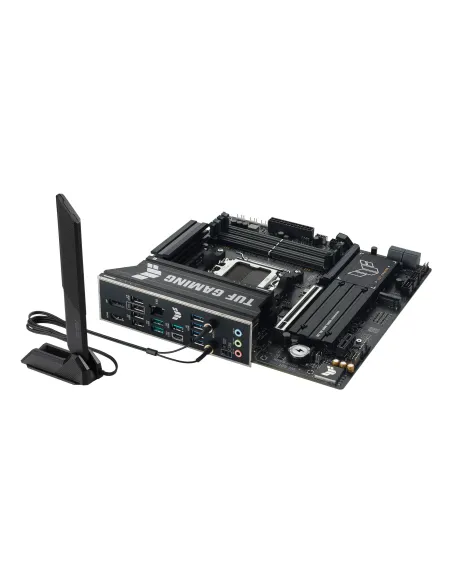 ASUS TUF GAMING B850M-PLUS WIFI7 AMD B850 Zócalo AM5 micro ATX ASUS TUF GAMING B850M-PLUS WIFI7 AMD B850 Zócalo AM5 micro ATX