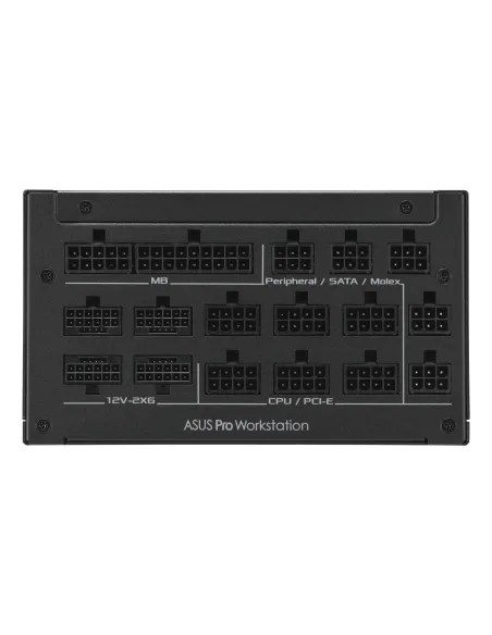 ASUS Pro WS 3000W Platinum unidad de fuente de alimentación 20+4 pin ATX ATX Negro