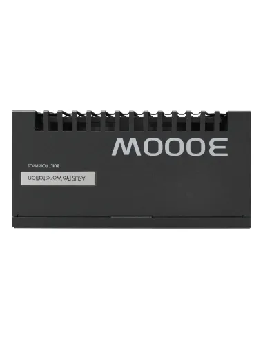 ASUS Pro WS 3000W Platinum unidad de fuente de alimentación 20+4 pin ATX ATX Negro