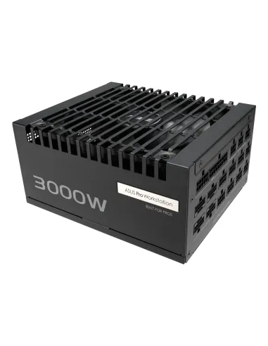 ASUS Pro WS 3000W Platinum unidad de fuente de alimentación 20+4 pin ATX ATX Negro