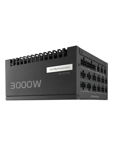 ASUS Pro WS 3000W Platinum unidad de fuente de alimentación 20+4 pin ATX ATX Negro