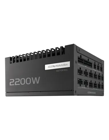 ASUS Pro WS 2200W Platinum unidad de fuente de alimentación 20+4 pin ATX ATX Negro