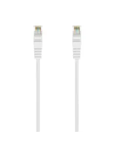 AISENS Cable de Red Latiguillo RJ45 LSZH Cat.6A 500 Mhz UTP AWG24, Blanco, 25CM 2