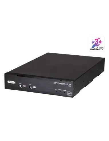ATEN Amplificador de potencia de 2 x 60 W con DSP