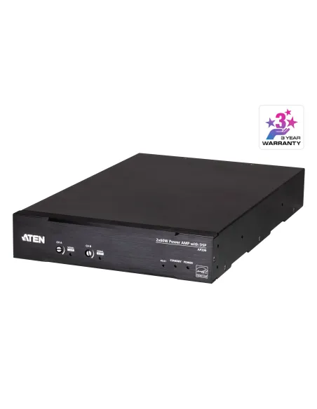 ATEN Amplificador de potencia de 2 x 60 W con DSP