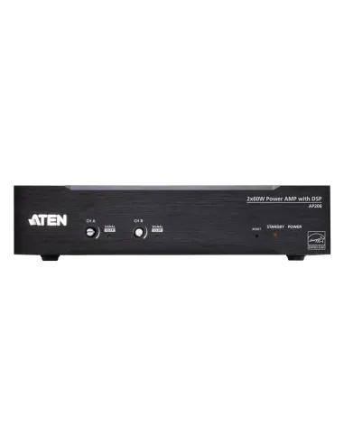 ATEN Amplificador de potencia de 2 x 60 W con DSP
