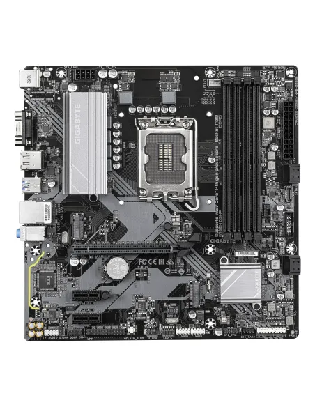GIGABYTE B760M D3HP Placa Base - Procesadores Intel Core de 14ª Generación, VRM de 4+1+1 fases, hasta 5600 MHz DDR5, 2xPCIe 4.0