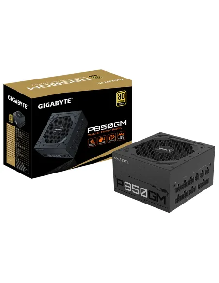 GIGABYTE P850GM unidad de fuente de alimentación 850 W 20+4 pin ATX ATX Negro