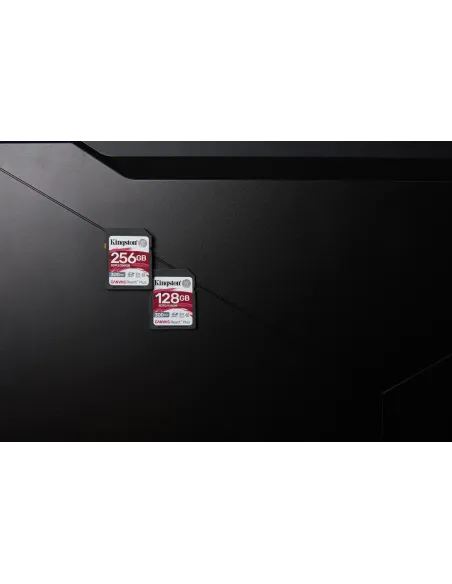 Kingston Technology 128GB Canvas React Plus SDXC UHS-II 300R 260W U3 V90 for Full HD 4K 8K