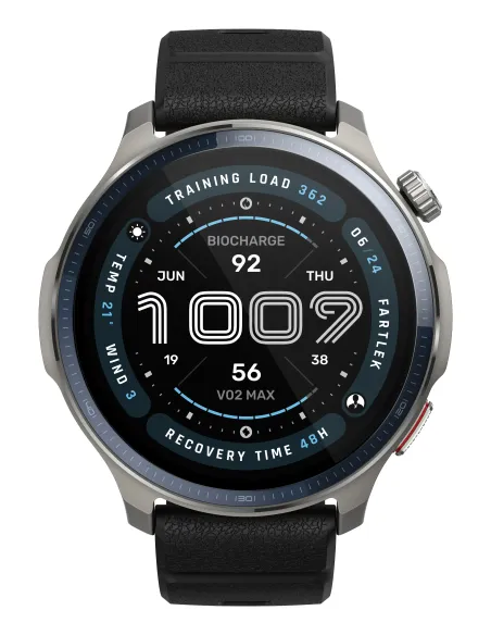 Amazfit Balance 2 3,81 cm (1.5") AMOLED Digital 480 x 480 Pixeles Pantalla táctil Gris Wifi GPS (satélite)