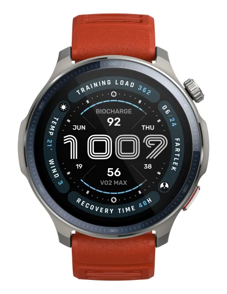 Amazfit Balance 2 3,81 cm (1.5") AMOLED Digital 480 x 480 Pixeles Pantalla táctil Gris Wifi GPS (satélite)