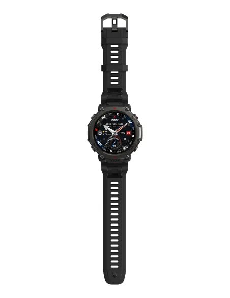 Amazfit T-Rex 3 Pro 3,81 cm (1.5") AMOLED 48 mm Digital Pantalla táctil Negro GPS (satélite)
