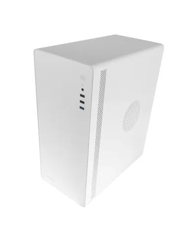 Tacens ENSIS, Caja PC ATX, Diseño Completamente Metálico, Estructura Robusta Ultrarresistente, Semitorre con Ventilador 120mm