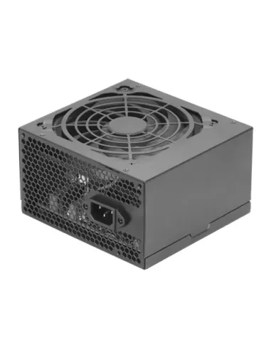 Tacens APIII600, Fuente Alimentación PC ATX 600W, Tecnología SMD 85% Bronze 12V, Ventilador Ultra-silencioso 12cm, Negro
