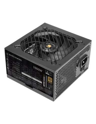 Mars Gaming MPB1000SI unidad de fuente de alimentación 1000 W 24-pin ATX ATX Negro