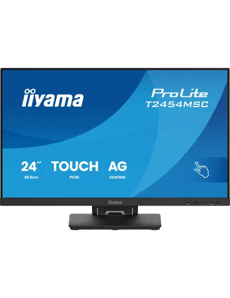 iiyama ProLite T2454MSC-B3AG pantalla para PC 60,5 cm (23.8") 1920 x 1080 Pixeles Full HD LED Pantalla táctil Multi-usuario