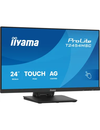 iiyama ProLite T2454MSC-B3AG pantalla para PC 60,5 cm (23.8") 1920 x 1080 Pixeles Full HD LED Pantalla táctil Multi-usuario
