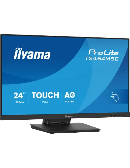 iiyama ProLite T2454MSC-B3AG pantalla para PC 60,5 cm (23.8") 1920 x 1080 Pixeles Full HD LED Pantalla táctil Multi-usuario