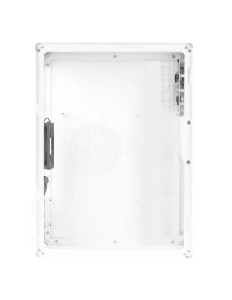 Tacens NOVAX, Caja PC Ultracompacta Micro-ATX, Diseño Totalmente Metálico Ultrarresistente, 1x Ventilador Trasero 80mm, Caja