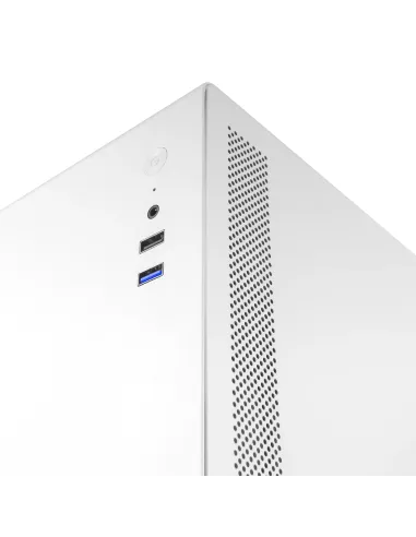 Tacens NOVAX, Caja PC Ultracompacta Micro-ATX, Diseño Totalmente Metálico Ultrarresistente, 1x Ventilador Trasero 80mm, Caja