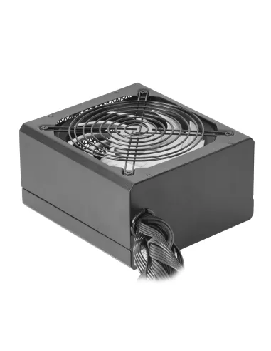 Tacens RADIX ECO X 650, Fuente Alimentación PC ATX 650W, 6 Años Garantía, Tecnología Silenciosa AI-RPM, +87% Eficiencia, Negro