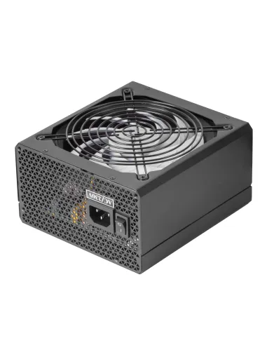 Tacens RADIX ECO X 650, Fuente Alimentación PC ATX 650W, 6 Años Garantía, Tecnología Silenciosa AI-RPM, +87% Eficiencia, Negro