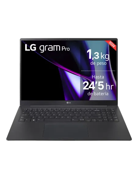 LG Gram Pro 16Z90SP Intel Core Ultra 7 155H Portátil 40,6 cm (16") WQXGA+ 32 GB LPDDR5-SDRAM 1 TB SSD Wi-Fi 6E (802.11ax) LG Gram Pro 16Z90SP Intel Core Ultra 7 155H Portátil 40,6 cm (16") WQXGA+ 32 GB LPDDR5-SDRAM 1 TB SSD Wi-Fi 6E (802.11ax)