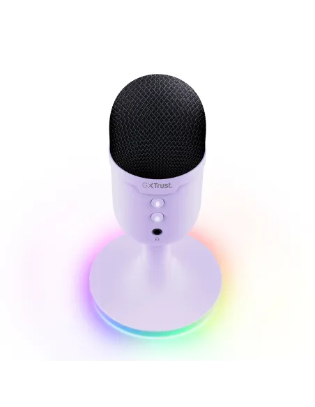 Trust GXT 234P Yunix Púrpura Micrófono de superficie para mesa Trust GXT 234P Yunix Púrpura Micrófono de superficie para mesa