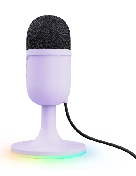 Trust GXT 234P Yunix Púrpura Micrófono de superficie para mesa Trust GXT 234P Yunix Púrpura Micrófono de superficie para mesa