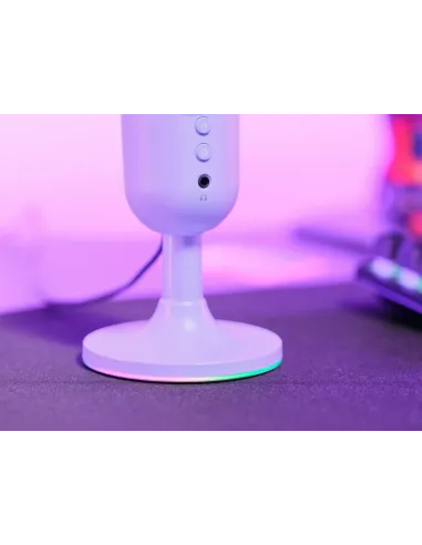 Trust GXT 234P Yunix Púrpura Micrófono de superficie para mesa