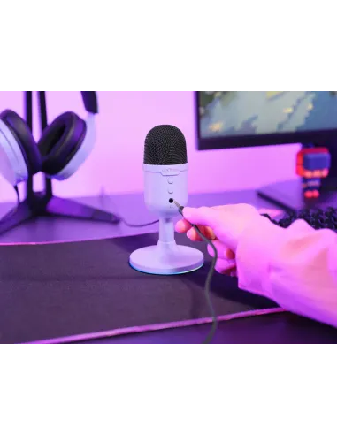 Trust GXT 234P Yunix Púrpura Micrófono de superficie para mesa