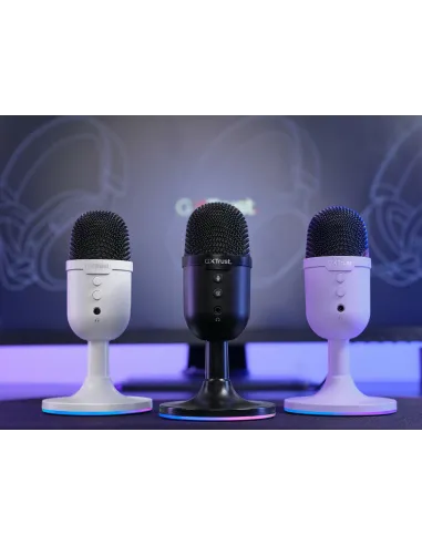 Trust GXT 234P Yunix Púrpura Micrófono de superficie para mesa