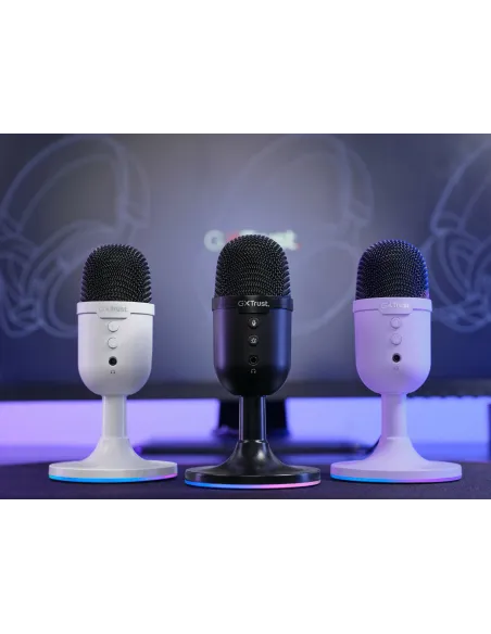 Trust GXT 234P Yunix Púrpura Micrófono de superficie para mesa Trust GXT 234P Yunix Púrpura Micrófono de superficie para mesa