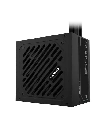 GIGABYTE P550SS Fuente de Alimentación - PCIe 5.0, 80 PLUS Silver, Ventilador de 120 mm, Compatible con ATX 3.0, Enchufe EU