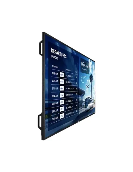 Philips 6000 series 65BDL6017P 00 pantalla de señalización Panel plano interactivo 163,8 cm (64.5") 800 cd   m² Negro 24 7